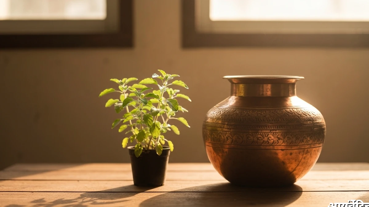 व्यस्त गृहिणियों के लिए: रात में तांबे के बर्तन का पानी और वजन घटाने के नियम