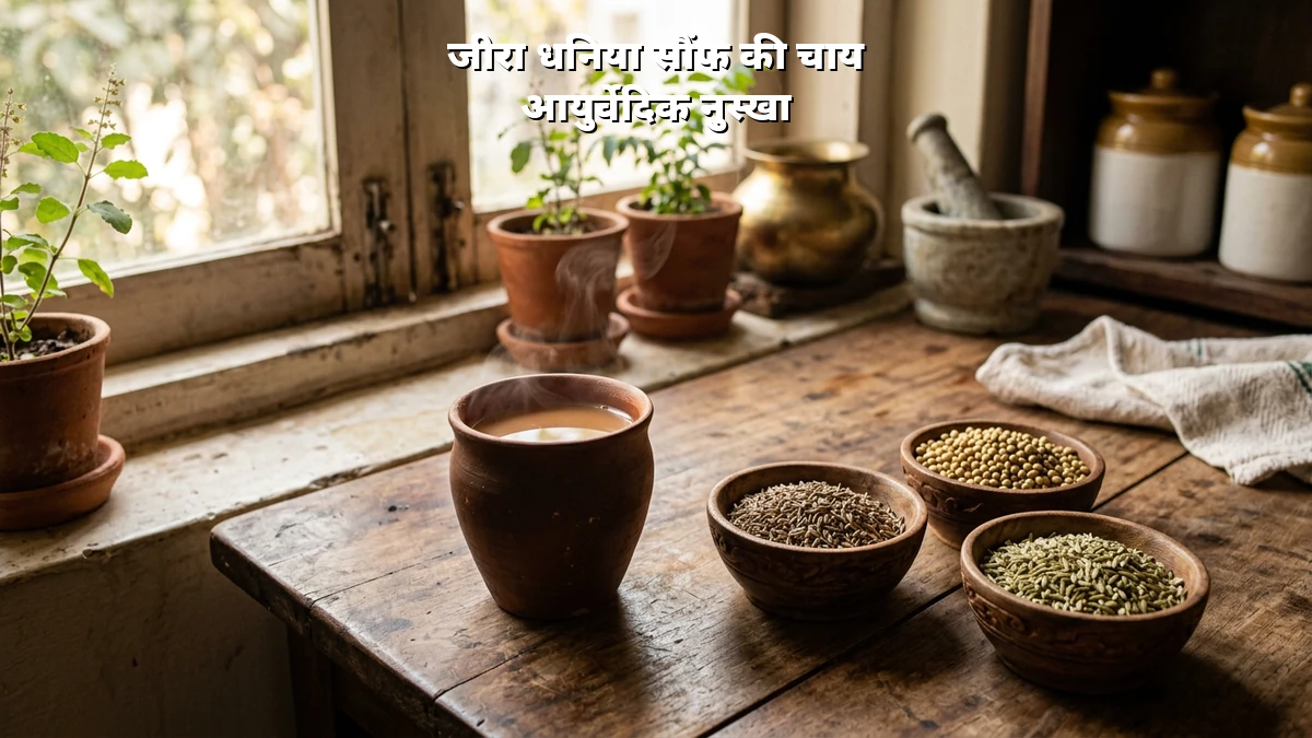 जीरा धनिया सौंफ चाय से वजन घटाने के आसान नियम