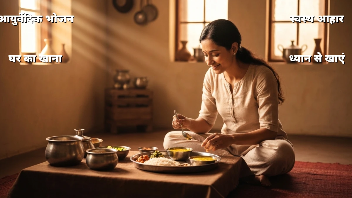 शुरुआती लोगों के लिए: आयुर्वेदिक आहार से वजन घटाने के 5 आसान खाने के नियम