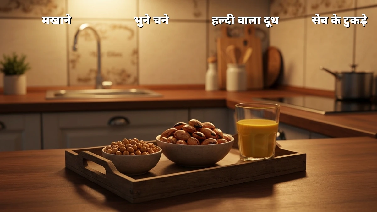 व्यस्त गृहिणियों के लिए: देर रात आयुर्वेदिक स्नैक्स, वजन घटाने में