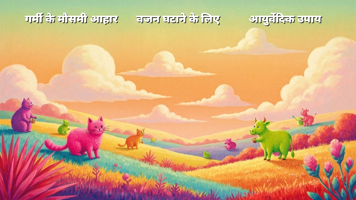 गर्मी में 5 मौसमी आयुर्वेदिक आहार: वजन घटाने के लिए