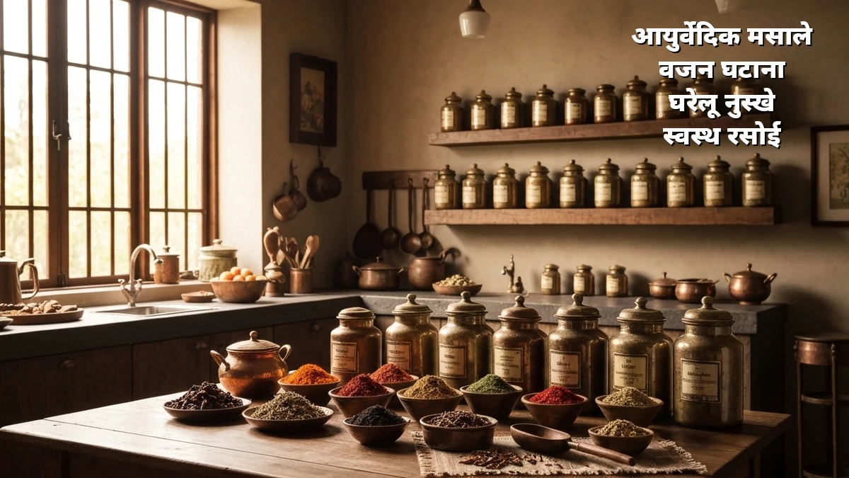 दोषों के अनुसार मसाले: वजन घटाने के लिए आसान आयुर्वेदिक रसोई