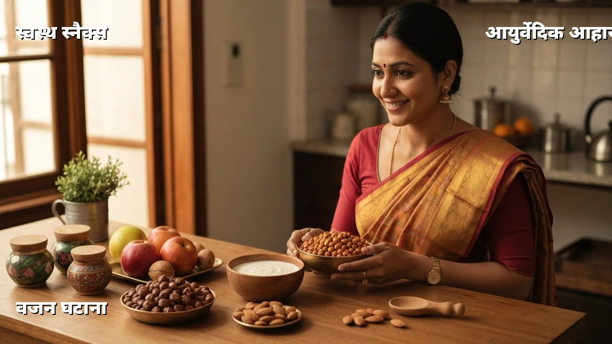 व्यस्त गृहिणियों के लिए: भूख लगने पर 5 आयुर्वेदिक स्नैक्स से वजन घटाएं