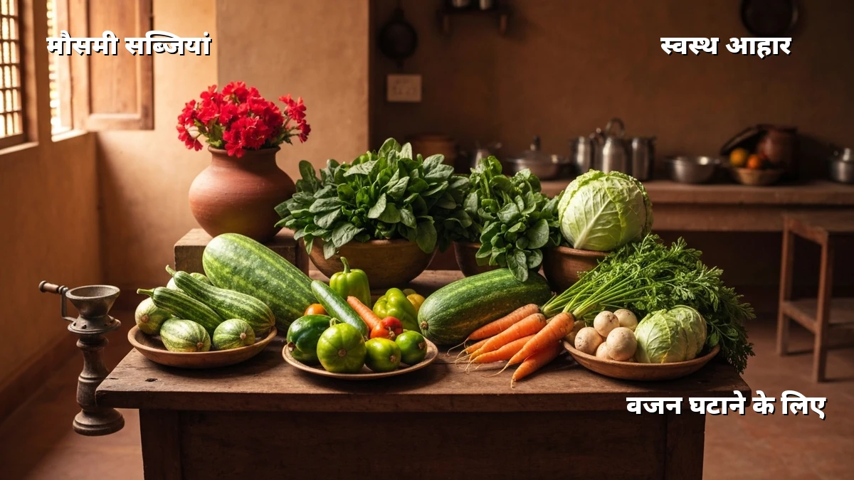 व्यस्त गृहिणियों: मौसमी सब्जी से आयुर्वेदिक वजन घटाने के नुस्खे