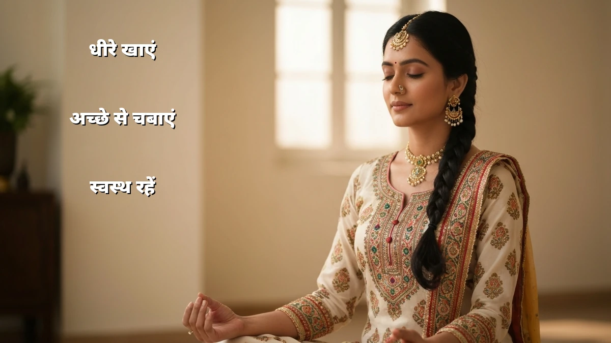 व्यस्त गृहिणियों के लिए: हर निवाले को चबाकर खाएं, पाचन सुधारें और वजन घटाएं