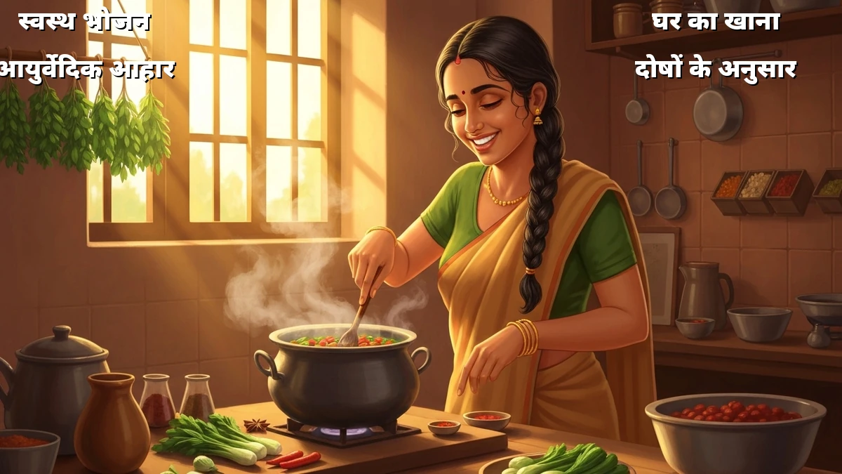 व्यस्त गृहिणियों के लिए: कम खर्च में दोषों के अनुसार आयुर्वेदिक डाइट से वजन घटाएं