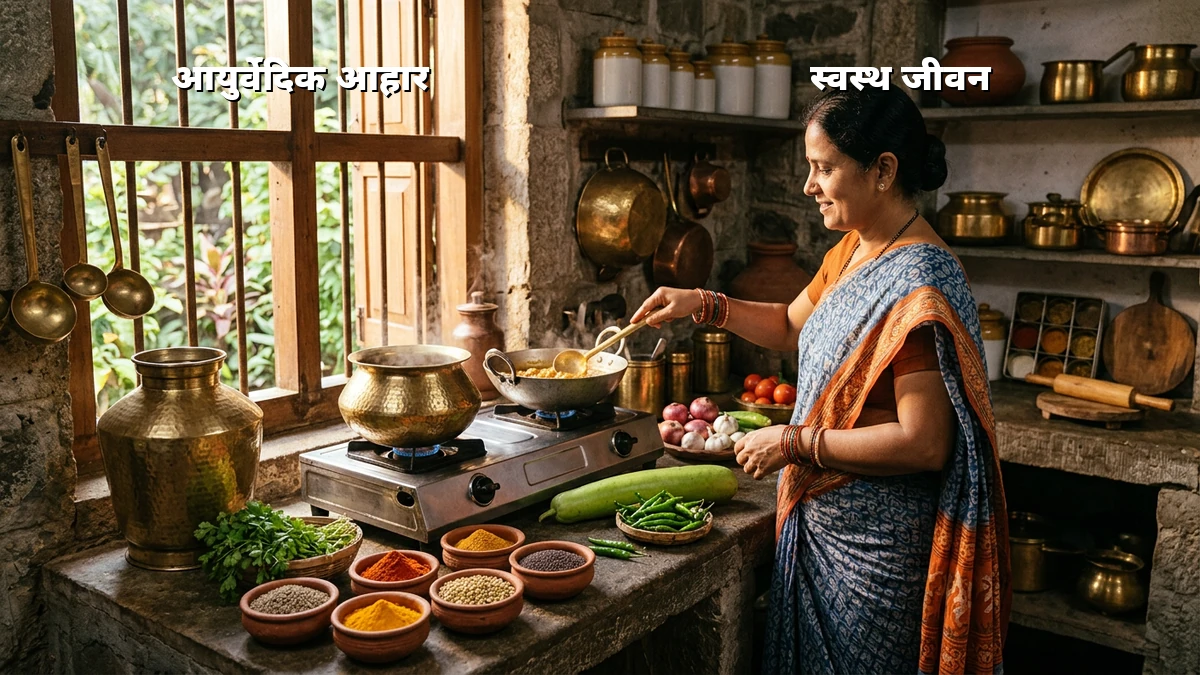 शुरुआती लोगों के लिए शाकाहारी आयुर्वेदिक आहार प्रकार और वजन घटाने के नियम