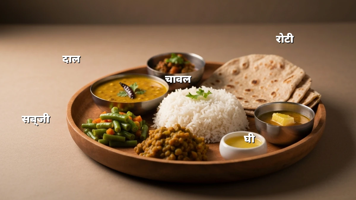 आयुर्वेदिक आहार: पाचन के लिए भोजन का सही अनुपात