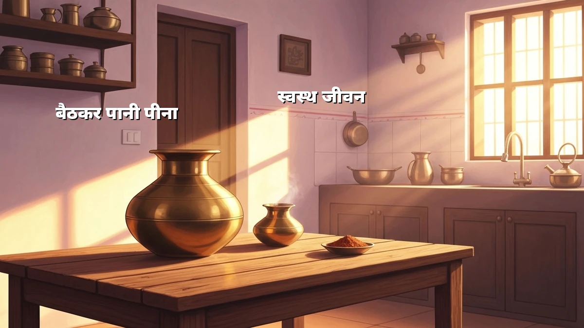 शुरुआती लोगों के लिए खड़े होकर पानी पीने की गलती और वजन घटाने के आसान नियम